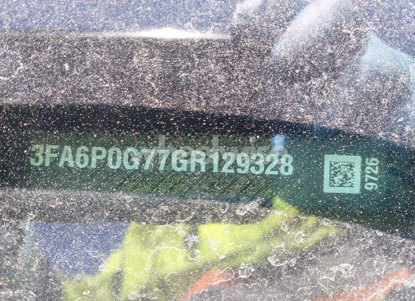 Photo 9 of 2016 Ford Fusion S (VIN 3FA6P0G77GR129328)