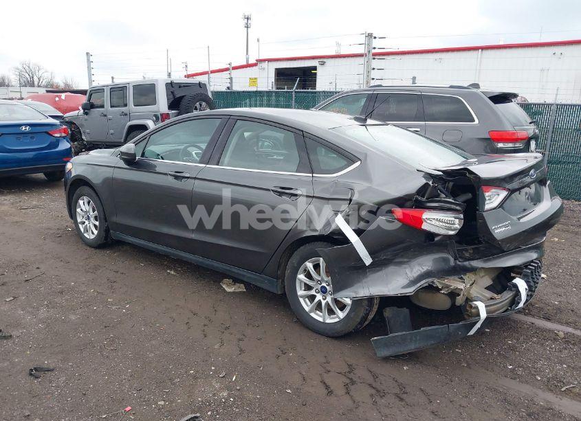 Photo 14 of 2016 Ford Fusion S (VIN 3FA6P0G77GR184796)