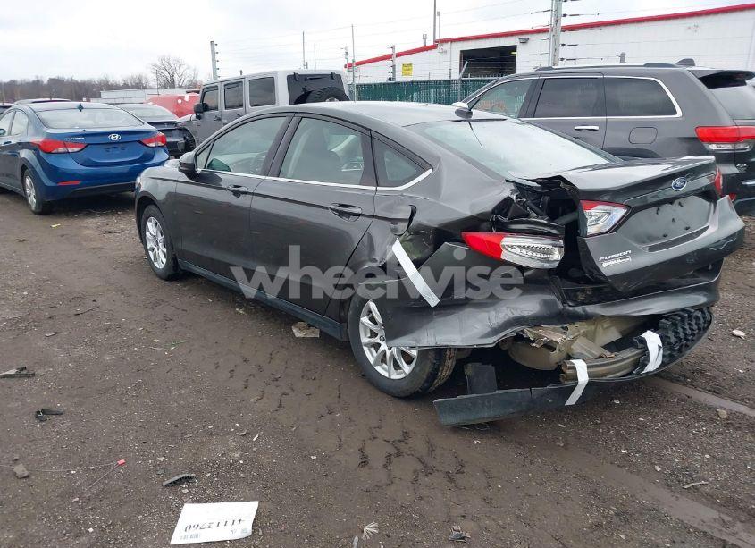 Photo 3 of 2016 Ford Fusion S (VIN 3FA6P0G77GR184796)