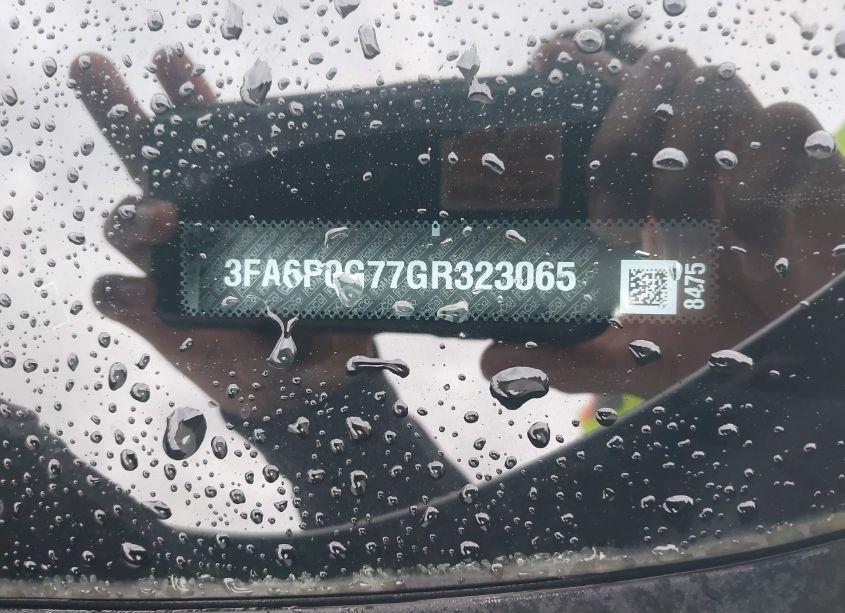 Photo 9 of 2016 Ford Fusion S (VIN 3FA6P0G77GR323065)