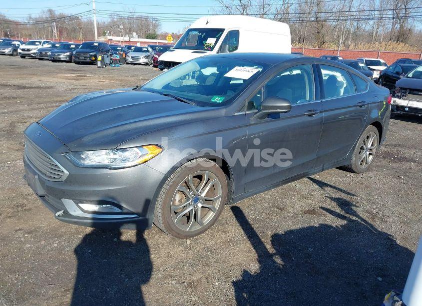 Photo 2 of 2017 Ford Fusion S (VIN 3FA6P0G77HR107153)