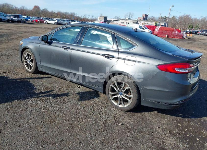 Photo 3 of 2017 Ford Fusion S (VIN 3FA6P0G77HR107153)