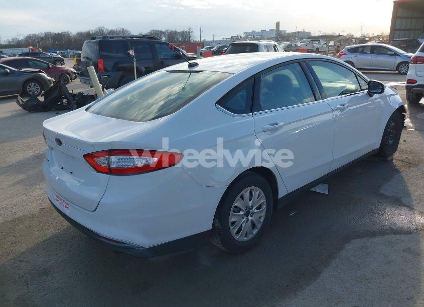 Photo 4 of 2013 Ford Fusion S (VIN 3FA6P0G78DR244158)