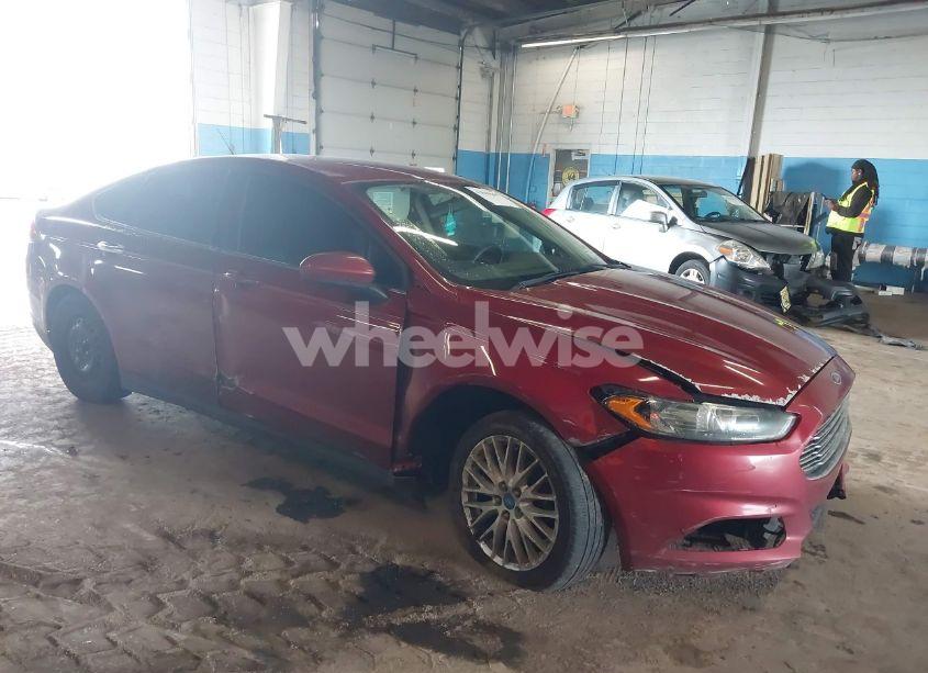 2013 Ford Fusion S (VIN 3FA6P0G78DR316637) main photo