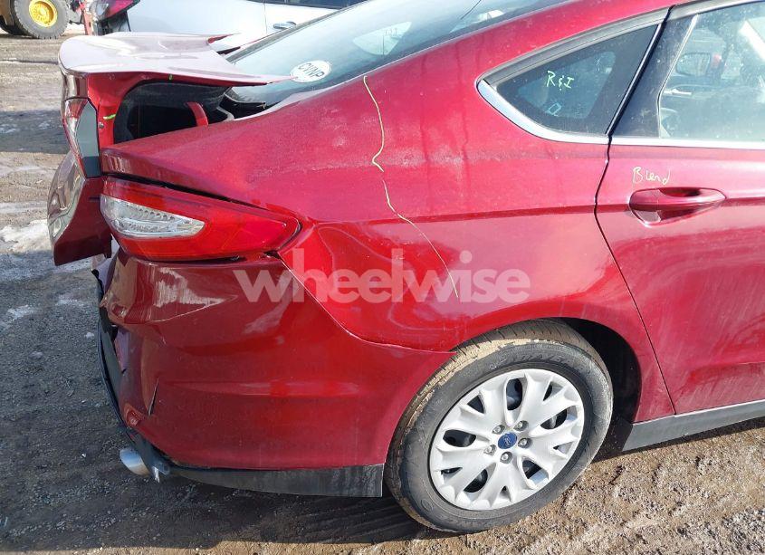 Photo 12 of 2014 Ford Fusion S (VIN 3FA6P0G78ER352099)