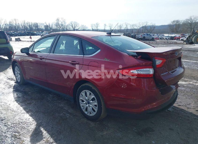 Photo 3 of 2014 Ford Fusion S (VIN 3FA6P0G78ER352099)