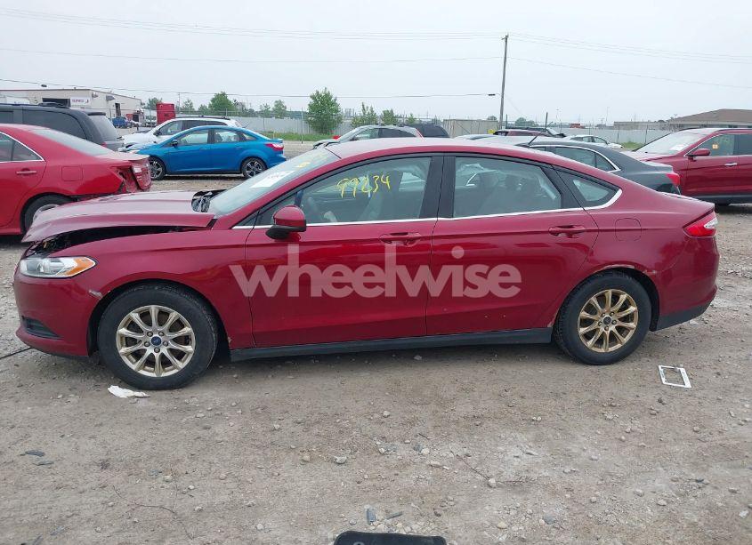 Photo 14 of 2016 Ford Fusion S (VIN 3FA6P0G78GR131105)