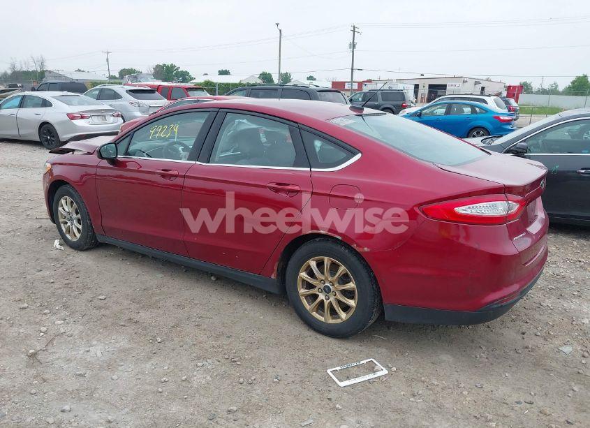 Photo 3 of 2016 Ford Fusion S (VIN 3FA6P0G78GR131105)