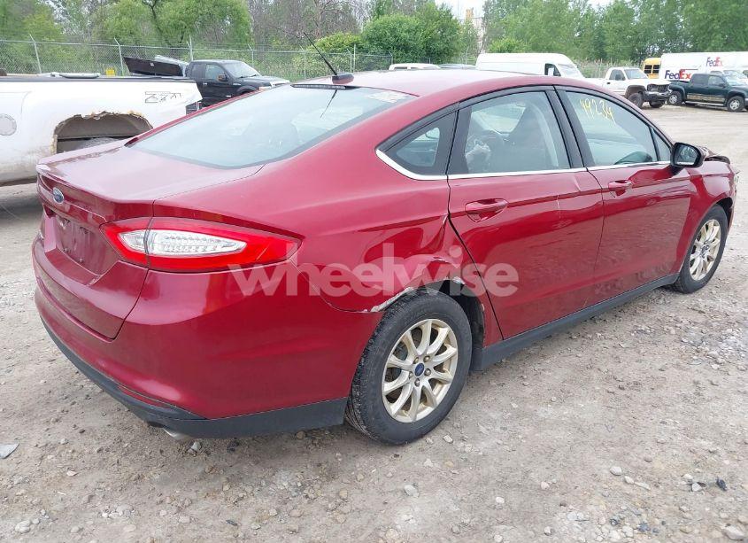 Photo 4 of 2016 Ford Fusion S (VIN 3FA6P0G78GR131105)