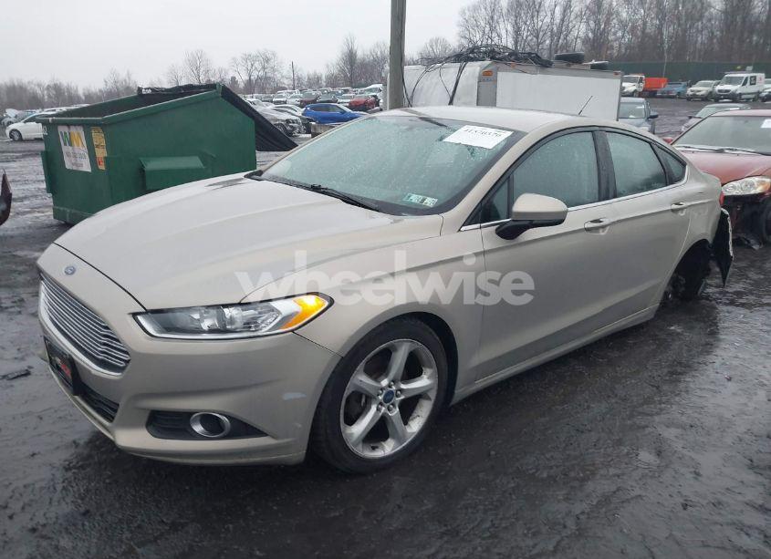 Photo 2 of 2016 Ford Fusion S (VIN 3FA6P0G78GR138247)