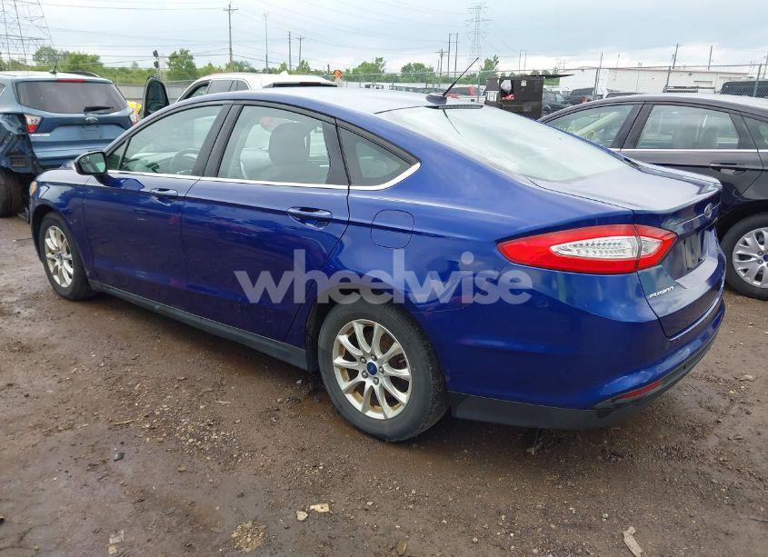 Photo 3 of 2016 Ford Fusion S (VIN 3FA6P0G78GR164251)
