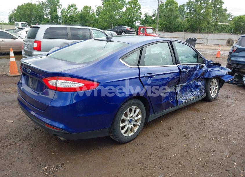 Photo 4 of 2016 Ford Fusion S (VIN 3FA6P0G78GR164251)
