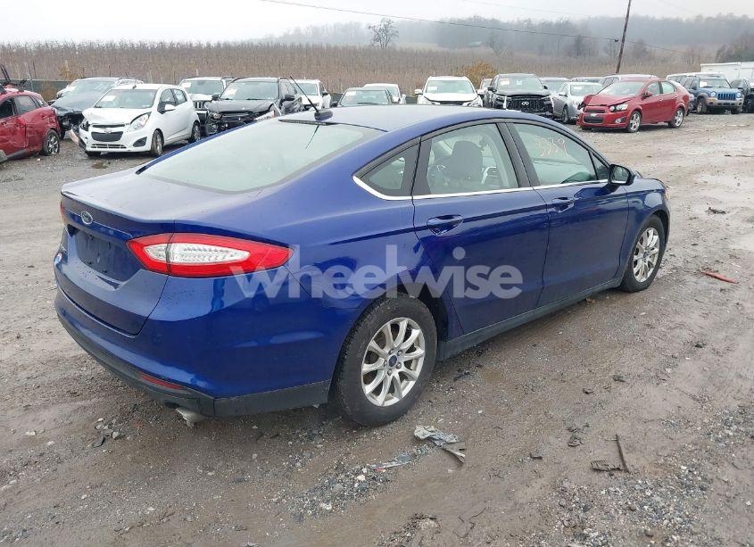 Photo 4 of 2016 Ford Fusion S (VIN 3FA6P0G78GR250918)