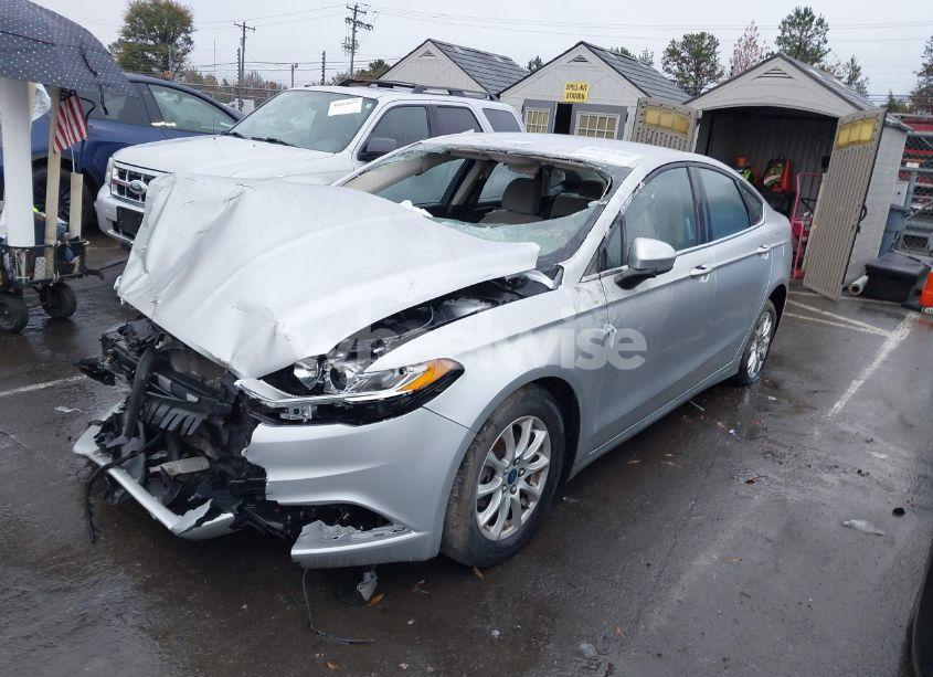 Photo 2 of 2017 Ford Fusion S (VIN 3FA6P0G78HR340202)