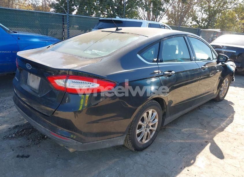 Photo 4 of 2015 Ford Fusion S (VIN 3FA6P0G79FR206599)