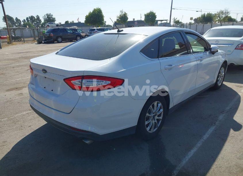 Photo 4 of 2016 Ford Fusion S (VIN 3FA6P0G79GR157809)