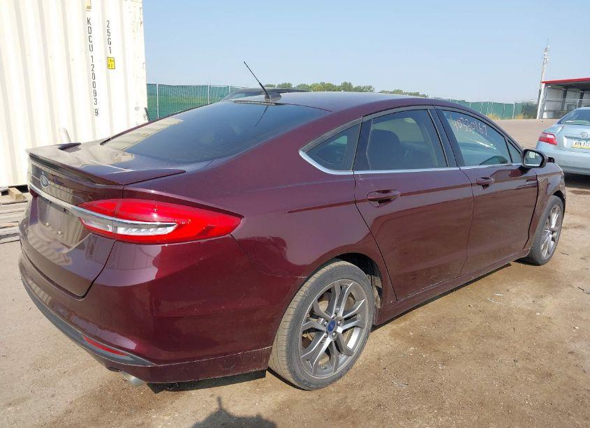 Photo 4 of 2017 Ford Fusion S (VIN 3FA6P0G79HR350236)