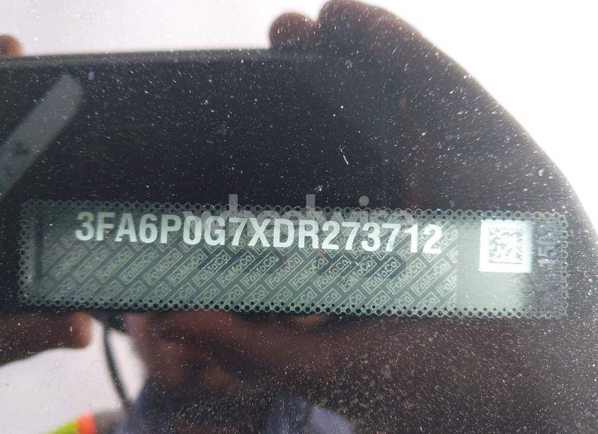 Photo 9 of 2013 Ford Fusion S (VIN 3FA6P0G7XDR273712)