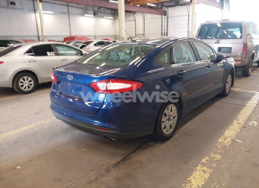 Photo 4 of 2013 Ford Fusion S (VIN 3FA6P0G7XDR280109)