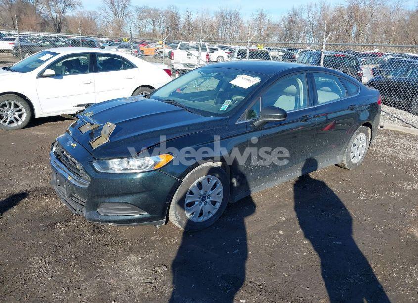 Photo 2 of 2014 Ford Fusion S (VIN 3FA6P0G7XER364108)
