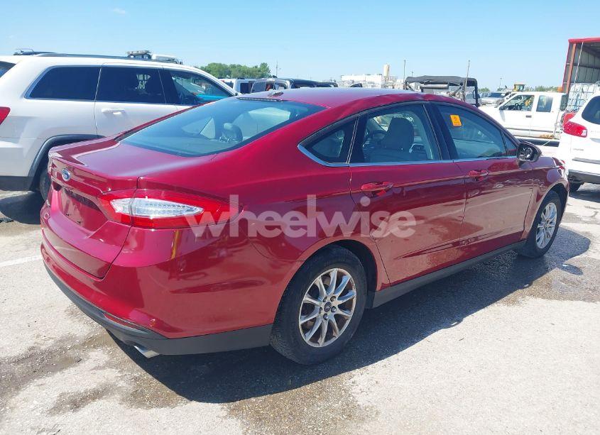 Photo 4 of 2015 Ford Fusion S (VIN 3FA6P0G7XFR170261)