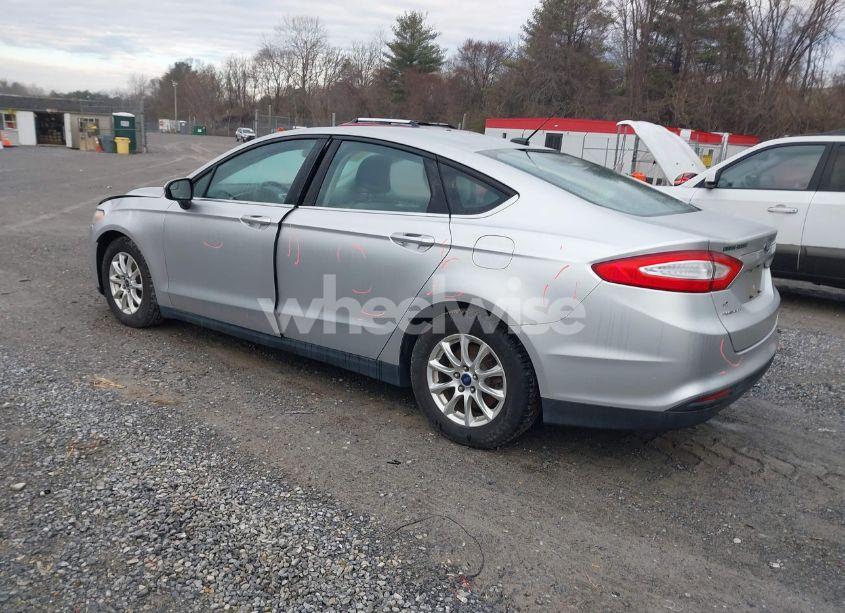 Photo 3 of 2015 Ford Fusion S (VIN 3FA6P0G7XFR176691)