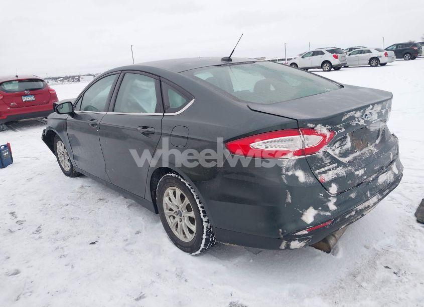Photo 3 of 2016 Ford Fusion S (VIN 3FA6P0G7XGR159228)