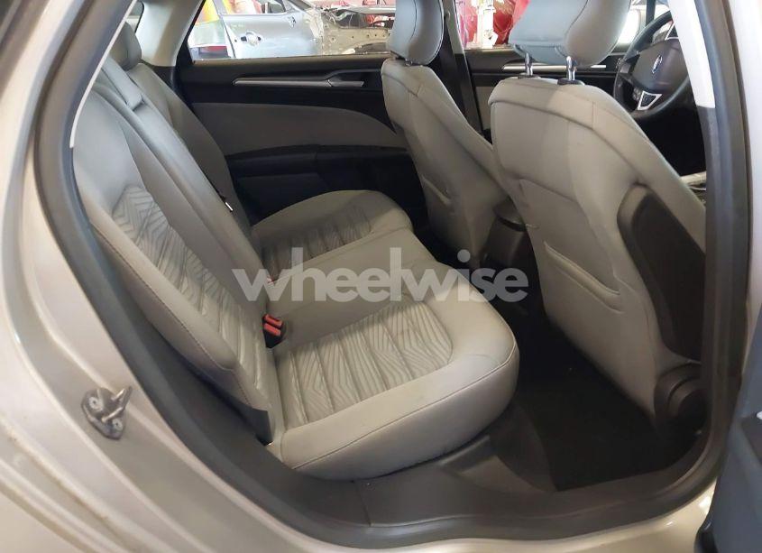 Photo 8 of 2016 Ford Fusion S (VIN 3FA6P0G7XGR196652)