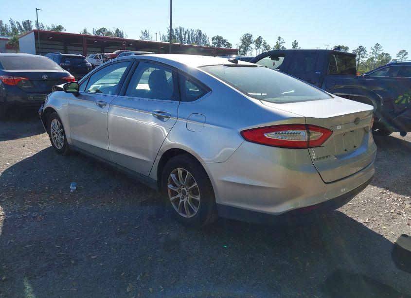Photo 3 of 2016 Ford Fusion S (VIN 3FA6P0G7XGR378626)