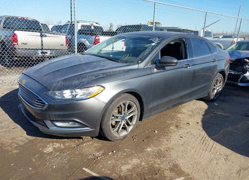 Photo 2 of 2017 Ford Fusion S (VIN 3FA6P0G7XHR353484)