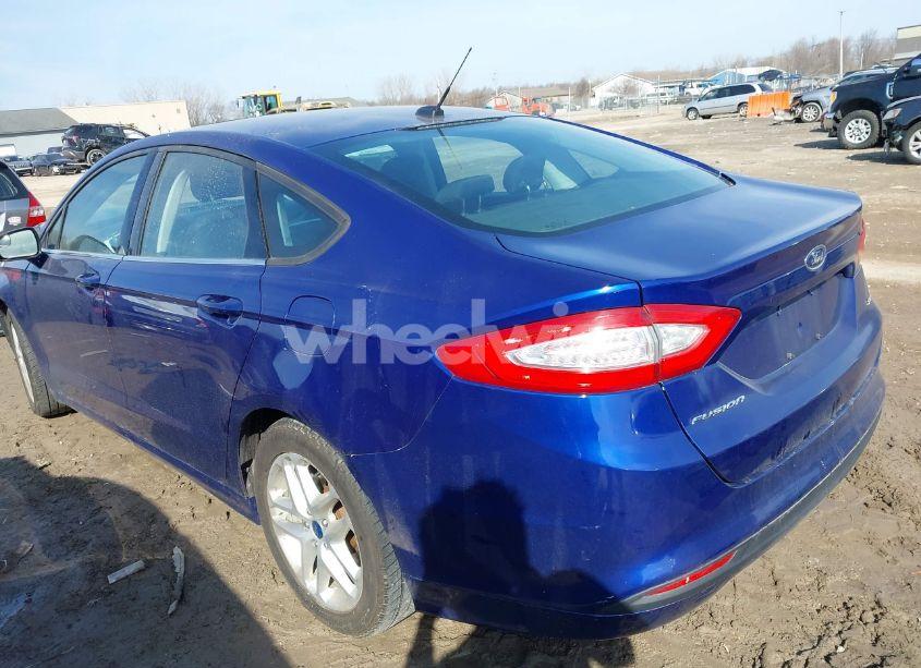 Photo 3 of 2013 Ford Fusion SE (VIN 3FA6P0H70DR149320)