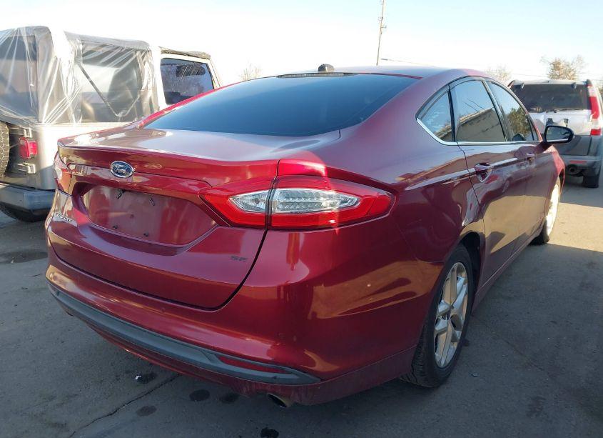 Photo 4 of 2013 Ford Fusion SE (VIN 3FA6P0H70DR325105)