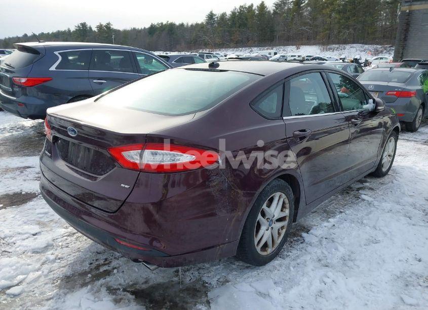 Photo 4 of 2013 Ford Fusion (VIN 3FA6P0H70DR346763)