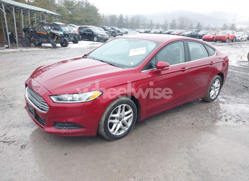Photo 2 of 2016 Ford Fusion SE (VIN 3FA6P0H70GR100753)