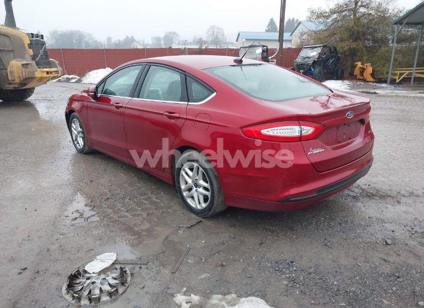 Photo 3 of 2016 Ford Fusion SE (VIN 3FA6P0H70GR100753)