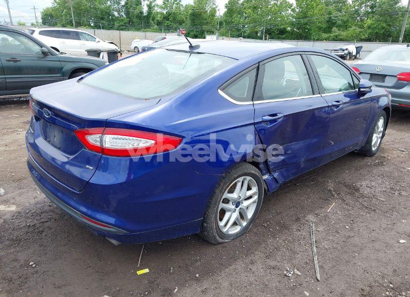 Photo 4 of 2016 Ford Fusion SE (VIN 3FA6P0H70GR300466)