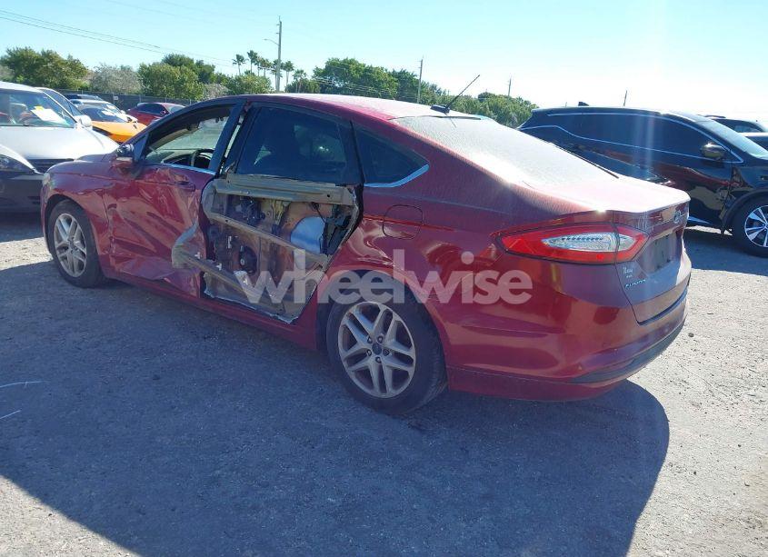 Photo 3 of 2016 Ford Fusion SE (VIN 3FA6P0H70GR311600)