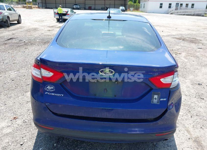 Photo 17 of 2016 Ford Fusion SE (VIN 3FA6P0H70GR375524)