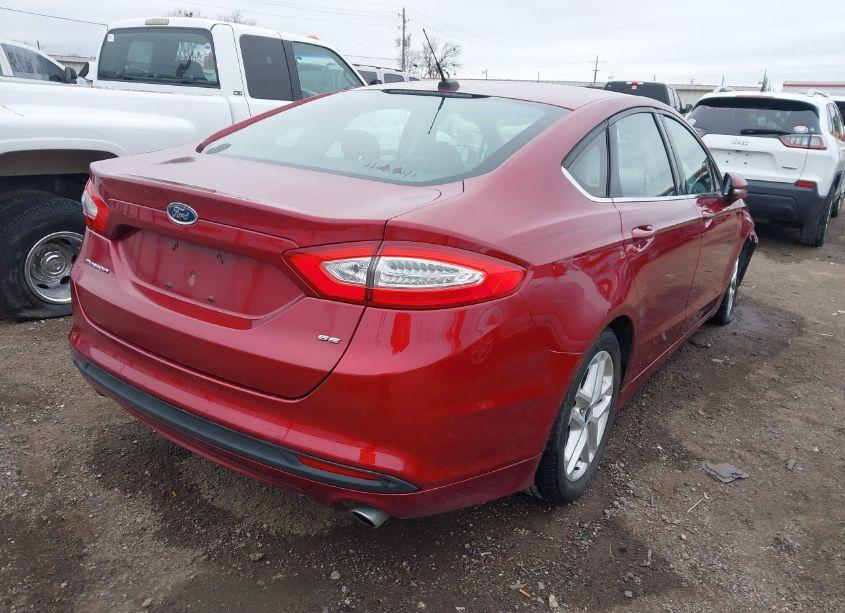 Photo 4 of 2014 Ford Fusion SE (VIN 3FA6P0H71ER230358)