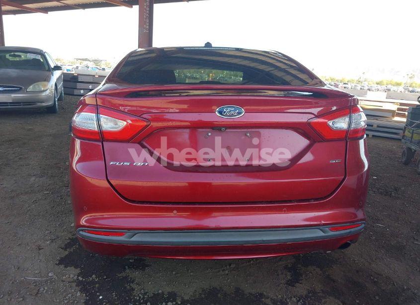 Photo 15 of 2016 Ford Fusion SE (VIN 3FA6P0H71GR113897)