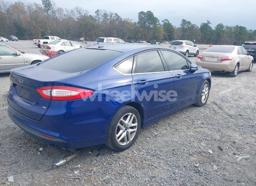 Photo 4 of 2016 Ford Fusion SE (VIN 3FA6P0H71GR121062)