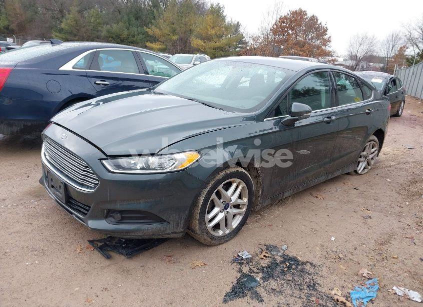 Photo 2 of 2016 Ford Fusion SE (VIN 3FA6P0H71GR133809)