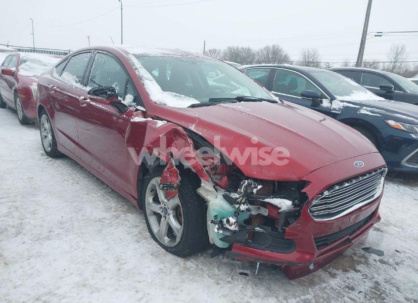 Photo 6 of 2016 Ford Fusion SE (VIN 3FA6P0H71GR253397)