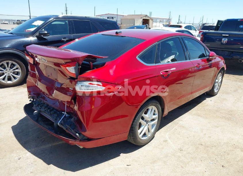 Photo 4 of 2016 Ford Fusion SE (VIN 3FA6P0H71GR303957)