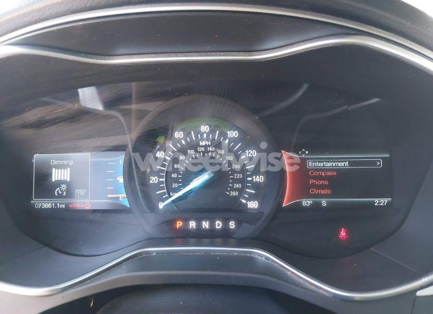 Photo 7 of 2016 Ford Fusion SE (VIN 3FA6P0H71GR303957)