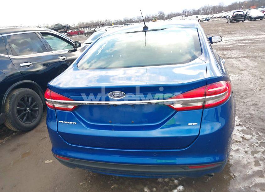 Photo 15 of 2017 Ford Fusion SE (VIN 3FA6P0H71HR153883)
