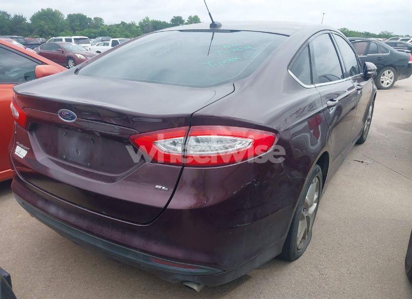 Photo 4 of 2013 Ford Fusion SE (VIN 3FA6P0H72DR274982)