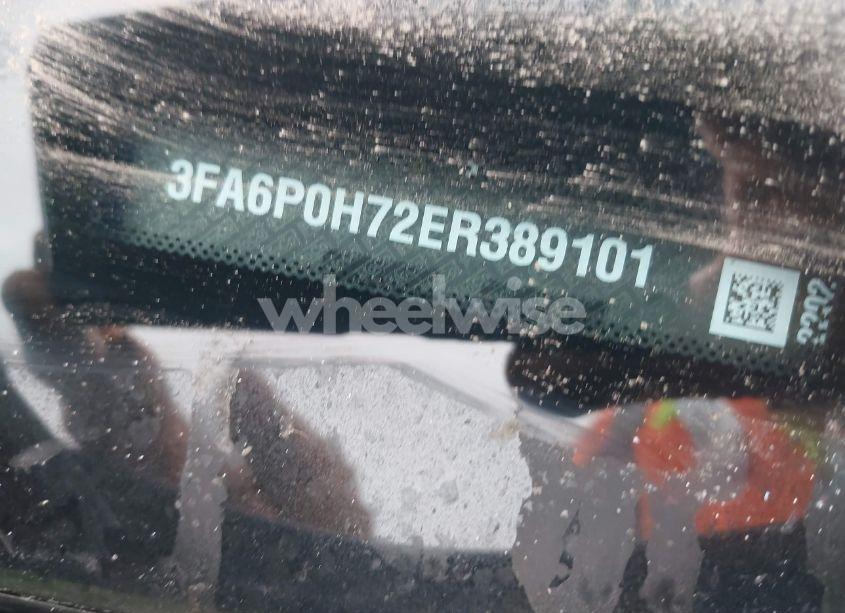 Photo 9 of 2014 Ford Fusion SE (VIN 3FA6P0H72ER389101)