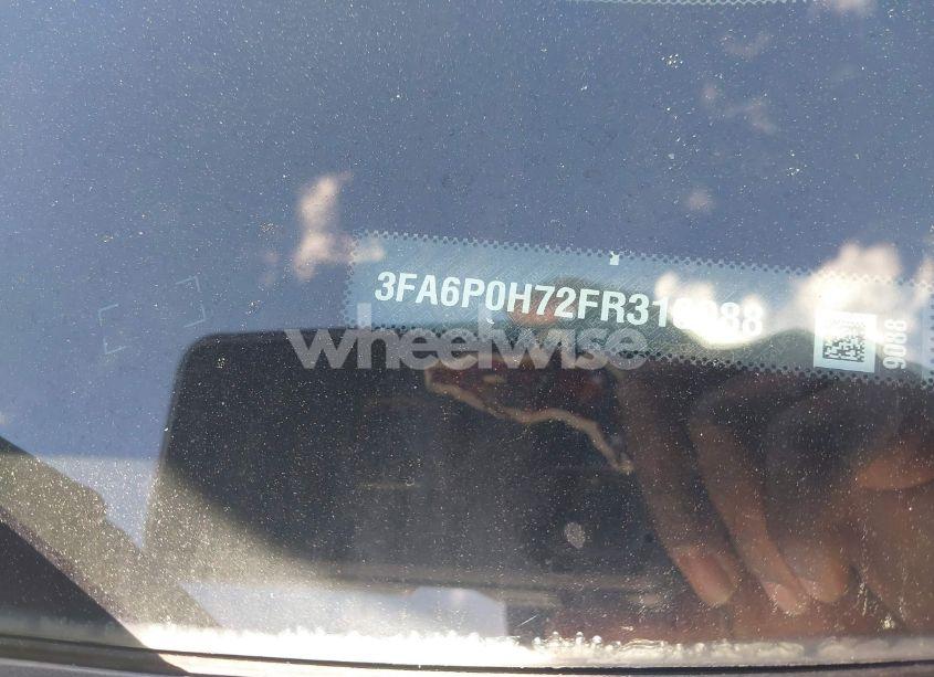 Photo 9 of 2015 Ford Fusion SE (VIN 3FA6P0H72FR310088)