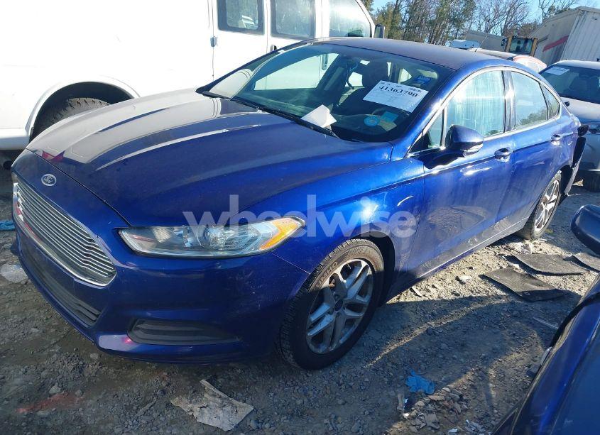 Photo 2 of 2016 Ford Fusion SE (VIN 3FA6P0H72GR344064)